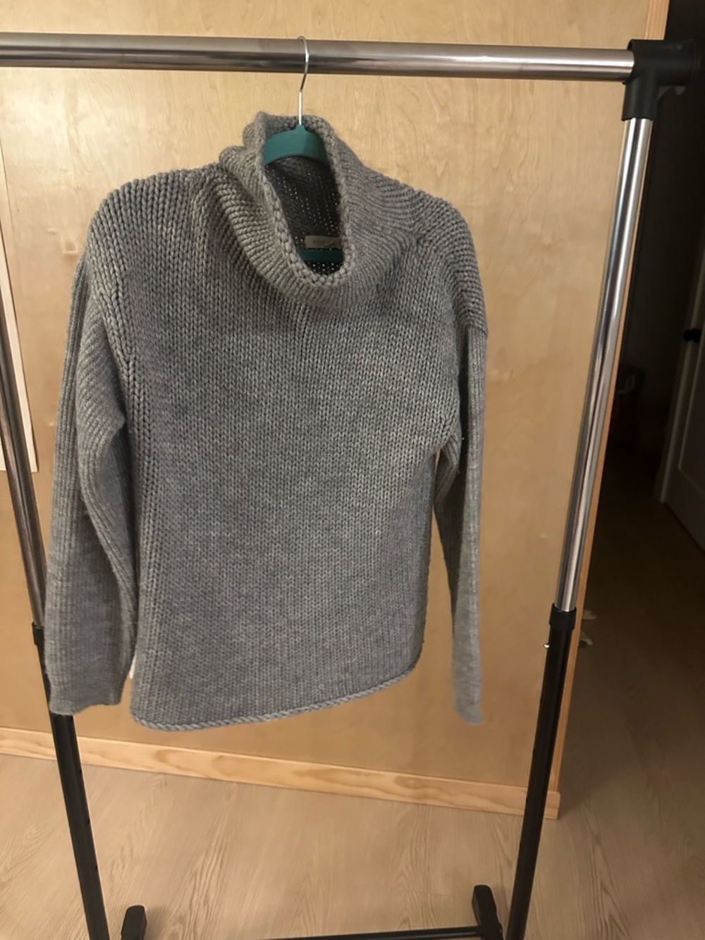 Cozy Michaela Greg Cowl-Neck Alpaca Sweater